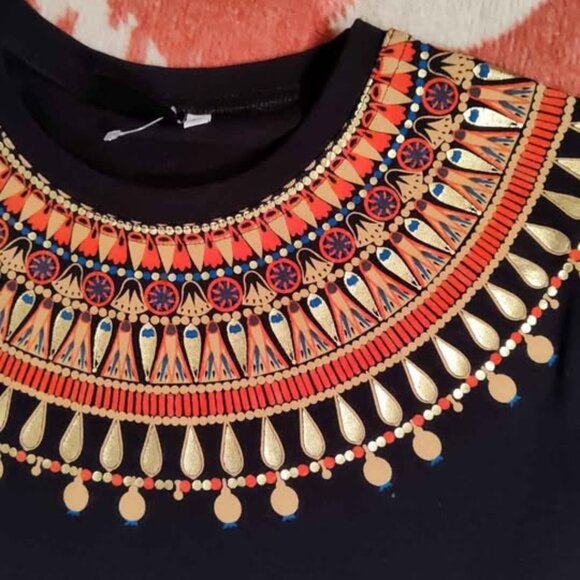 Egyptian Necklace Slim Fit T-shirt (M) British Museum London - Picture 4 of 7